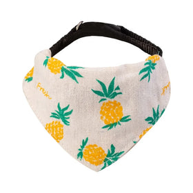 Linen Printing Adjusted Scarf Creative Triangle Wholesale Cat Dog Bandanas Bibs Pet Collar With Logo