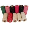 1.5mm Cotton Tinsel String with Gold Silver Metallic Sparkle Thread Non-Stretch Hanging Cord for Christmas Tree Packaging Ropes