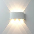 6w LED Wall Lamp Aluminum Waterproof Outdoor Wall Lights for Porch/ /Garden /Bathroom Light
