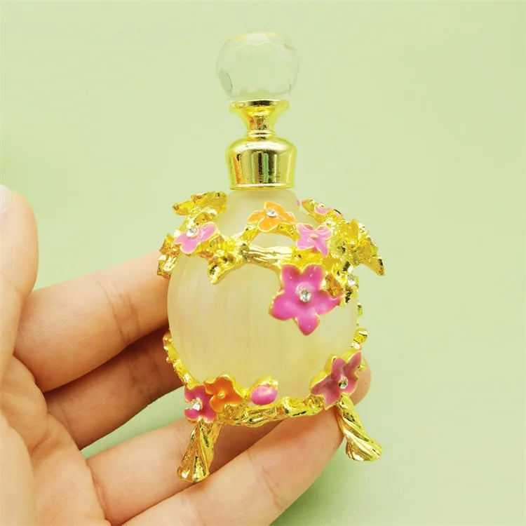 25ml Arabian Luxury Middle East Arabic Dubai Perfume Oil Bottles Glass Stick Bottle for Essential Oil Botol Parfum Bottle