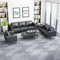 China Manufacture Quality Synthetic Leather Modular Set Office Furniture Sofa