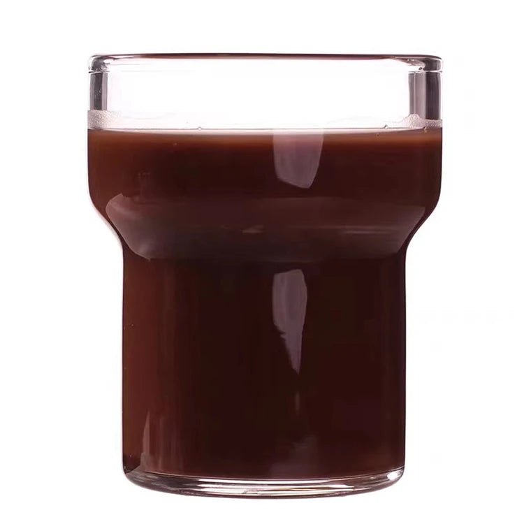 300ML/10OZ Dishwasher Safe Borosilicate Glass Tumbler Glass Cup Ice Coffee Glass Cup