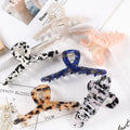Custom Cellulose Acetate Extra Large Women Hair Accessories Daily Hair Claw Clips for Thick Hair