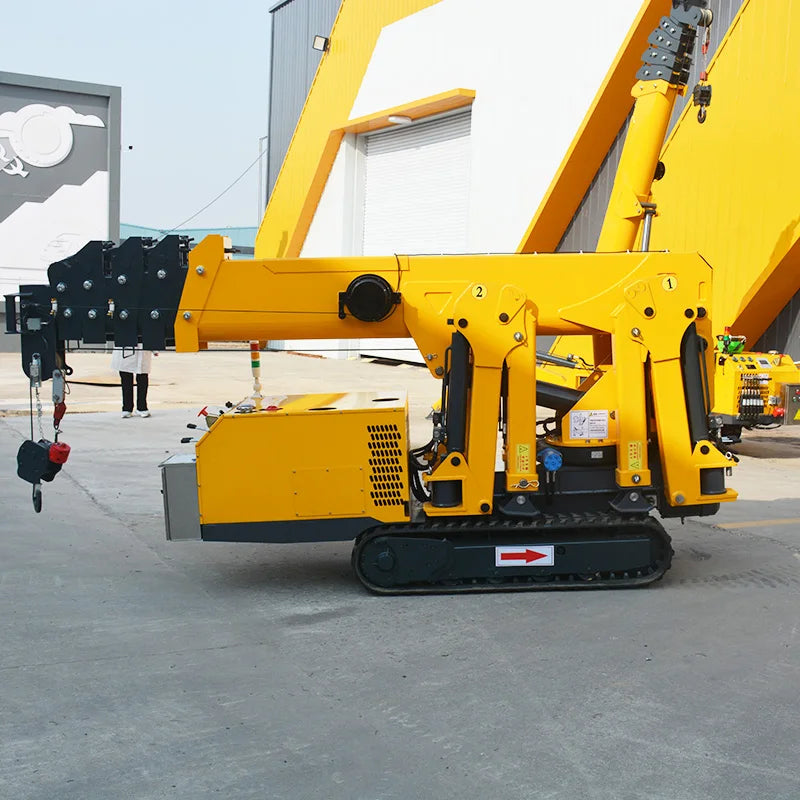 3 Ton Capacity Crane Lifting Equipment Multifunctional 3t Lifting Crane Glass Lifter Crawler Crane for Sale