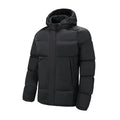 OEM Custom Men's Vintage Bubble Puffer Autumn Coat Warm Quilted Woolen Fabric Stand Collar Zipper Breathable Waterproof