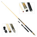 High Quality Handmade Canadian Maple Wood 1/2 With Uni-loc Pin Stainless Steel Joint Billiard Pool Cue 58" 13mm Tip 19-21oz MegaBDM