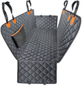 Waterproof Large Pocket Pet Seat Cover Hammock 600D Heavy Duty Oxford Scratch Proof Durable Soft Pet Back Seat Covers for Cars