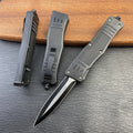 Multifunctional Straight Knife Nylon Handle Outdoor Folding Knife Portable Camping Survival Tactical Self-defense Knife