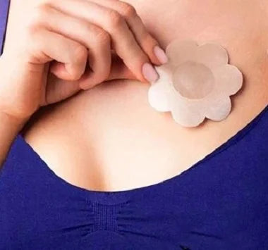 Flower and Round Shape Breast Petal Adhesive Nipple Cover Invisible Breast Cover Sticker Disposable