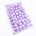 Creativebead 2026 Wholesale Manufacture Large Size 20mm White/Ivory Acrylic/Lucite Plastic Pearl Beads Garment Making Materials