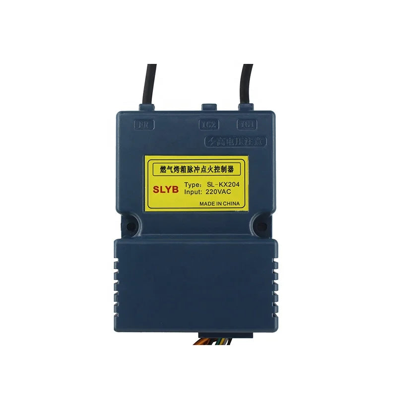Blue Color Electric Oven Pulse Sparker Igniter Piezo Ignitor Controller for Gas Stove and Heater Outdoor Use SL-KX204 MegaBDM