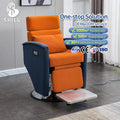 Shilu LF14 High-End Electric Salon Chair Reclining Barber Shop Chair Head Therapy for Hairdresser Workshop for Barber Shops