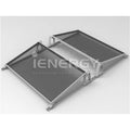 Aluminium Light and Flexible East West Orientation Flat Roof Mounting System Solar Panel Bracket Solar Mount Ballast
