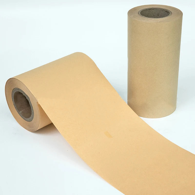 Recyclable Custom Gifts Wrapping Packing Paper Roll Brown Kraft Paper Jumbo Roll for Arts Crafts Postal Shipping