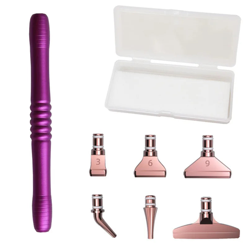 Diamond Painting Metal Point Drill Pen Head 5D Alloy Metal Rod New Point Drill Pen DIY Diamond Embroidery Tool Set
