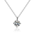 S925 Sterling Silver Premium Pendant Necklace Moissanite Stone 925 Silver Fashionable Jewelry Weddings Parties