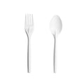 Manufacturer Cornstarch Based Cutlery Spoon Fork Biodegradable and Compostable Cornstarch Cutlery