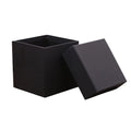 Premium Black Mailer Box Heavy-Duty Gift Packaging Box Rigid Cardboard Hard Paper Box with Custom Logo Printing