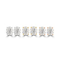 14K Gold Earring Each Diamond 1ct Fine Jewelry Stud Loose DEF VS VVS IGI Certificate Lab Grow Diamond Earring Jewelry