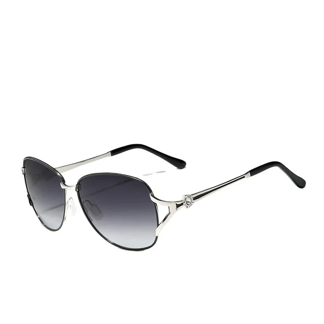 For 2021 Luxury Vintage Full Rim Gradient Polarized Sunglasses for Women Men Anti-Radiation % UV Protection Model