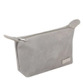 Vintage PU Leather Zipper Pouch Bag for Men-Custom Logo Makeup & for Storage Gift