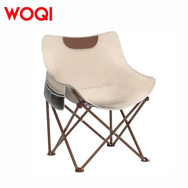 WOQI New Customized High Quality Modern Lightweight Adult and Children Portable Moon Chair for Beach Camping and Hiking