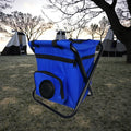 TR-Folding Cooler Bag Fishing/hiking Wholesale Keep Food Chair Lunch Camping Stool with Speakersgood Speakers Without Earphones