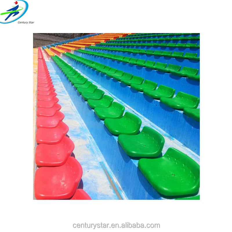Factory Direct Sale Indoor or Outdoor HDPE Plastic Stadium Seat Chair