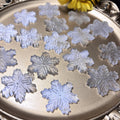 Wholesale Natural Crystal Stones Crystal Crafts Selenite Snowflakes Mini Crystal Carvinga Fengshui for Christmas Decor