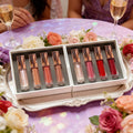 Wholesale Natural Mineral-Based Lip Gloss Set Waterproof Liquid Matte Lipstick New Feature Makeup with Labeling Logo