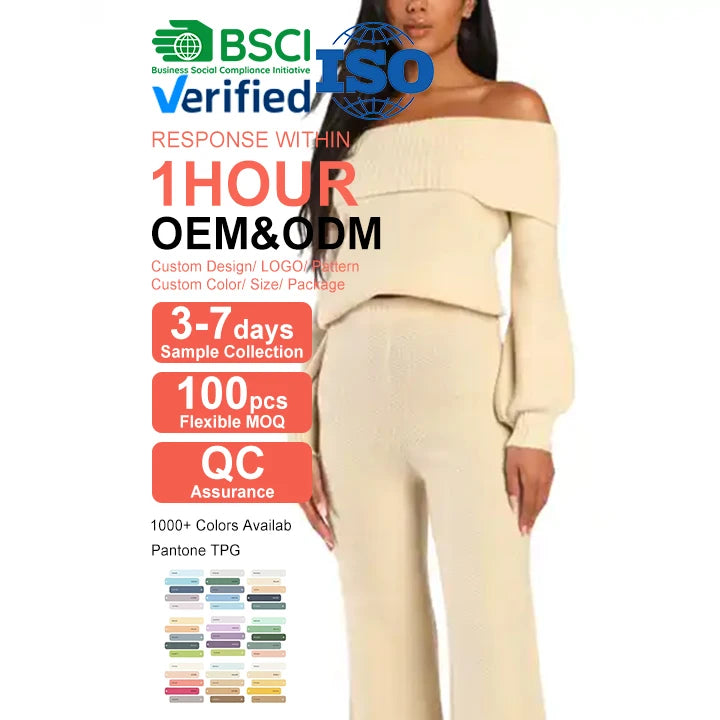 Women's Winter Casual Breathable Anti-Shrink Warm Knitted Wool Blend Sweater Button Off-Shoulder Drop Shoulder V Neck Fringe