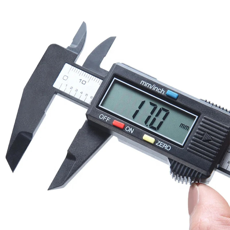 Factory  Hot Sale High Strength Plastic Digital Vernier Caliper Micron Electronic Vernier Callipers for Measuring