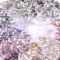 SS16 Glass AB Crystal Loose Rhinestone Silver Back Flatback Nail Rhinestones