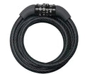 UMEDO 8*1200mm New Cycling Security 4 Digit Combination Password Bike Lock Bicycle Cable Chain Lock with Fixed Code