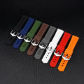 16 18 20 21 22mm Sports Silicone Strap Men Quick Release Waterproof Diving Rubber Bracelet for Samsung Omege Huawei Watch Band