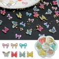 C&Y Wholesale Accessories Nail Candy Jewelry 3D Cute Resin Butterfly  Nail Art Decorations
