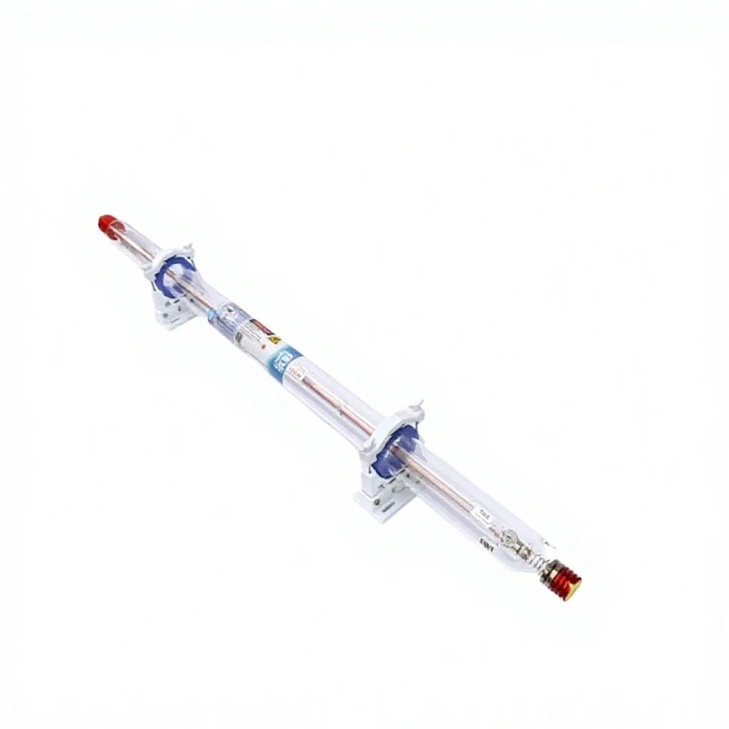 Yongli 130W CO2 Laser Tube 1662mm Dia 70nm Laser Equipment Parts with Water Cooled Design for Fabric Engraving