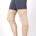 OEM Non-slip Sports Knee Brace Protective Dancing Gel Knee Support Compression Knitting Knee Sleeve