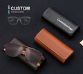 2025 Free Designer Custom Logo Fashion Metal Frame Wooden Sun Glasses Men Luxury Sun Glass Sunglass Man Sunglasses