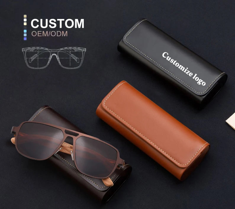 2025 Free Designer Custom Logo Fashion Metal Frame Wooden Sun Glasses Men Luxury Sun Glass Sunglass Man Sunglasses