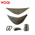 WOQI Outdoor Ultra Light Camping Warm Hammock Quilt Winter Warm Quilt  Hammock Sleeping Bag
