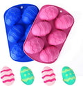 2025 Easter Egg Mold Egg Silicone Chocolate Mold Eggs Shape Silicone Molds Trays Cooking Supplies for Chocolate Cake Bakeware