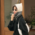 Hot Sale Winter Warm One Hole Head Cover Balaclava Hat Women Custom Knitted Balaclava Hoodies Hats