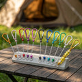 Assorted DIY Metal Beadable Bar Keychains with Custom Colors Snake Hook Loop Pen Claw Clasp Hot Fashion Accessories