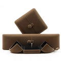 Luxurious Women's Jewelry Display Box Ring & Necklace Box with Customizable Logo Valentine's Day Velvet