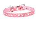 Rarewe Luxury Dog Collar with Custom Logo Rhinestone Diamond Tactical Style Dog Collar for Dogs and Cats