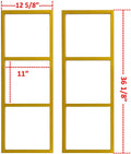 Ladder Style Ceiling Mounted Floating Shelf Brackets