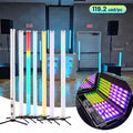 Stage Effect Lights Waterproof Battery LED Tube Light 128*0.25W RGBW with Wireless+Remote+DMX Control for DJ Wedding