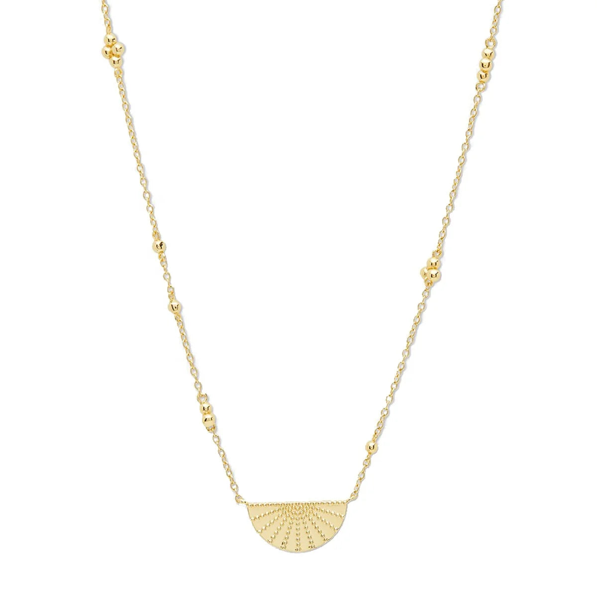 Boho Jewelry Sterling Silver Geometric Necklace Gold Vermeil Necklace Woman Jewellery Accessories