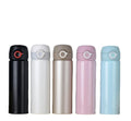 Portable Eco-Friendly Vacuum Bottle 480ml Lightweight 316 Stainless Steel Material 12 Hours Food Grade Lid Single Hand Close